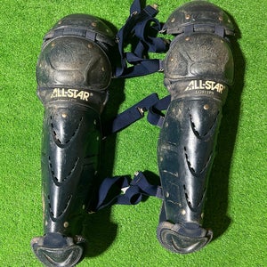 All Star Catcher's Leg Guard. Ages 9 To 12. Used.