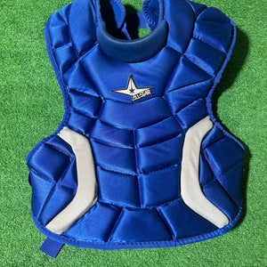 Used All Star Catcher's Chest Protector Size 9-12.