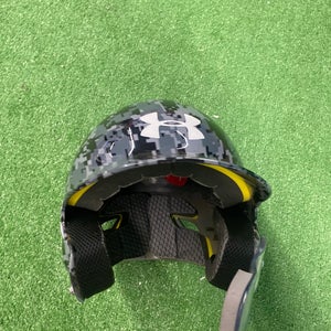 Used 6 1/2 - 7 1/2 Under Armour UABH2-100 Batting Helmet