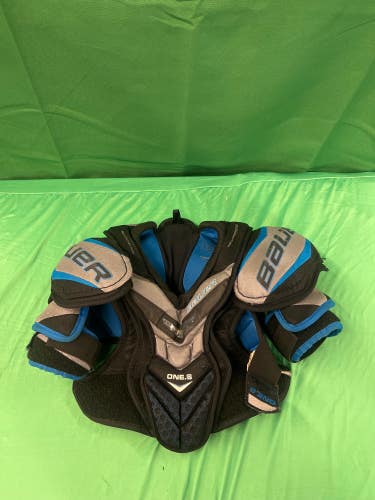 Junior Used Medium Bauer Supreme One.8 Shoulder Pads