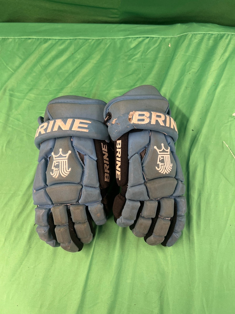 Used Brine Lacrosse Gloves Small