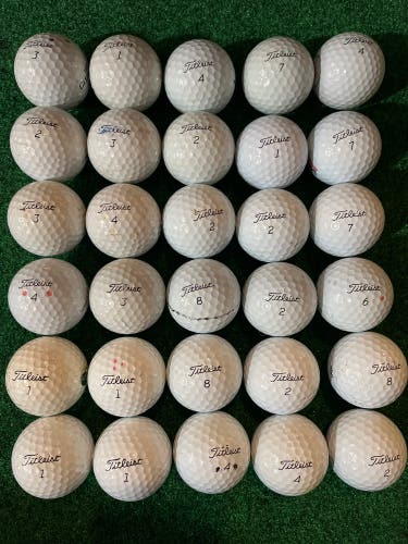 Used Titleist 30 Pro V1 Balls