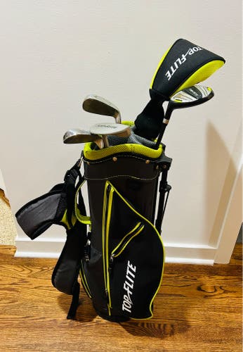 Left Hand 5 Pieces Top Flite Junior Clubs (Full Set)