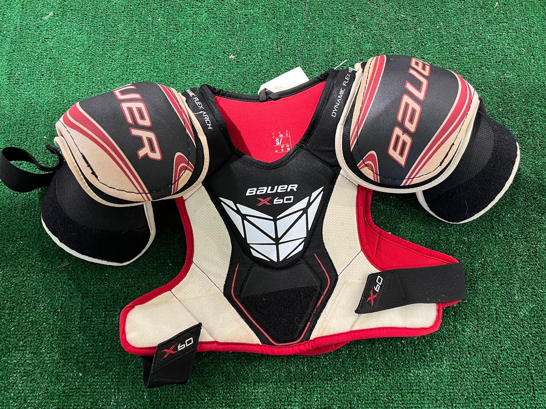Intermediate Used Small Bauer Vapor X60 Shoulder Pads
