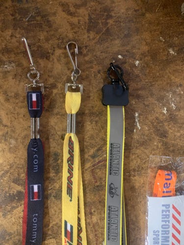 4 Lacrosse WHISTLE lanyard ,3 Vintage BRINE TOMMY HILFIGER Atlantic Sportswear
