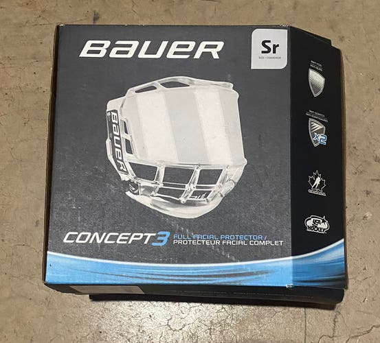 Senior Bauer Concept 3 Full Shield