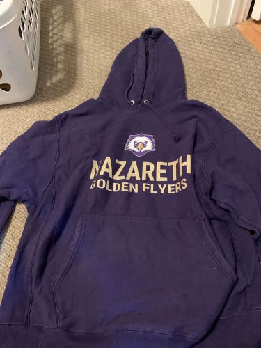 Purple Used Large Champion Sweatshirt
