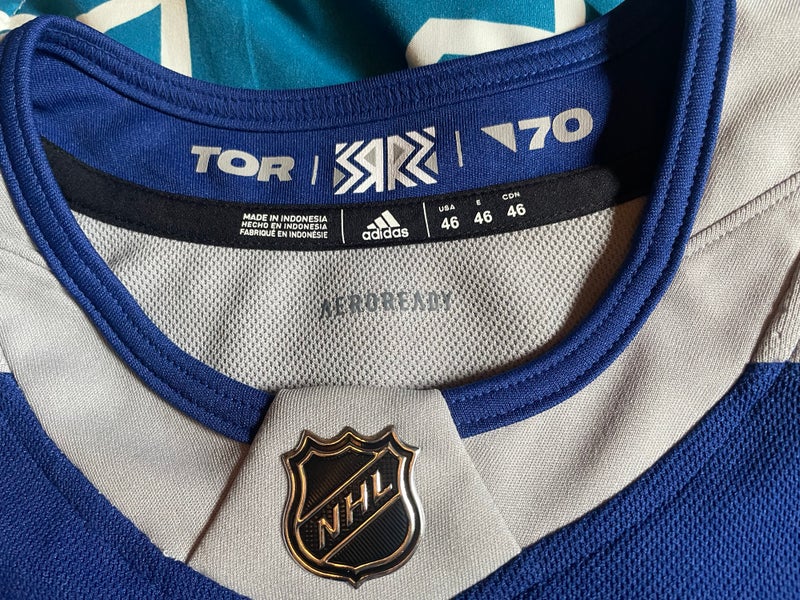 adidas Maple Leafs Reverse Retro Jacket - Blue | Men's Hockey | adidas US