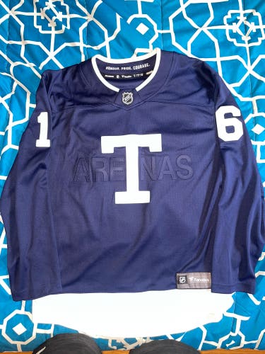 Mitch Marner Toronto Maple Leafs 2022 Heritage Classic Fanatics Jersey
