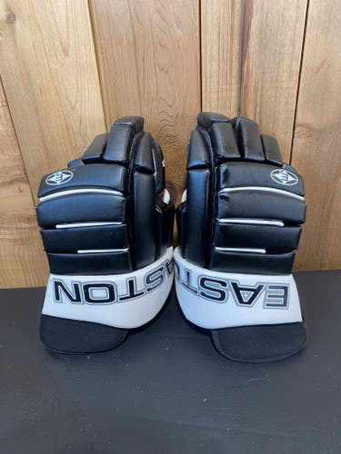 Used Black Easton Ultra Lite Gloves -- Good Condition