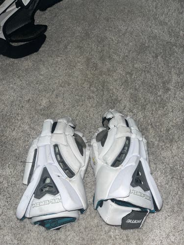 Used Player's Maverik 13" Rome Lacrosse Gloves