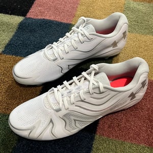 NEW Under Armour Command MC Lacrosse Cleats 3023385-100 Size 12.5