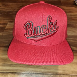 Milwaukee Bucks Mitchell & Ness Hardwood Classics NBA Sports Hat Cap Snapback