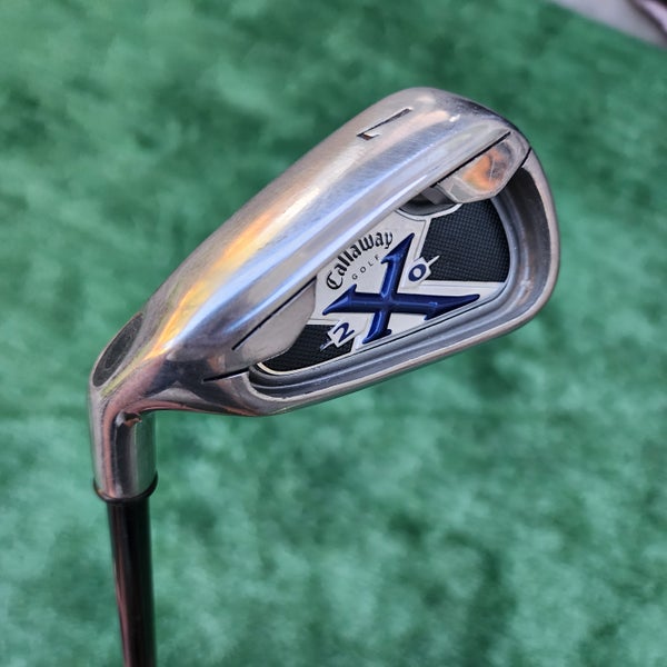 Used Men's Callaway 7 Iron Left Hand X-20 Regular Flex Graphite Shaft Good Condition!