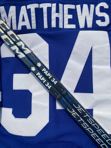 AUSTON MATTHEWS New Pro Stock JetSpeed FT5 Pro Hockey Stick