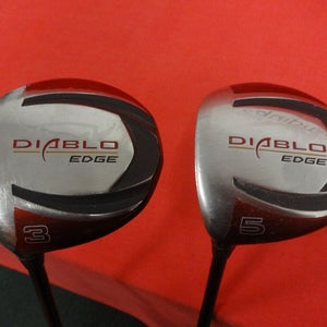 CALLAWAY Diablo Edge 3 5 Wood Set LH Left Handed Regular Flex Factory 60g