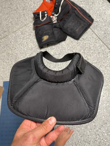 CCM Pro Stock Neck Guard Black