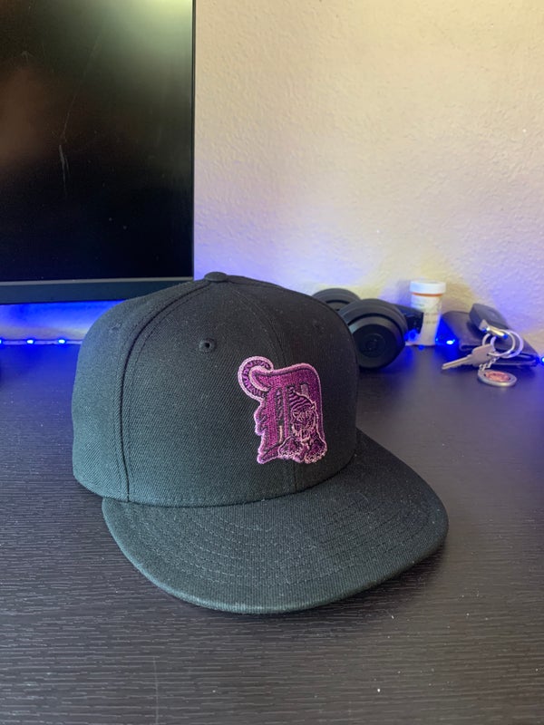 New Era, Accessories, New Era Milb Hartford Yard Goats River Hogs What If  Night Hat Cap Fitted 7 34