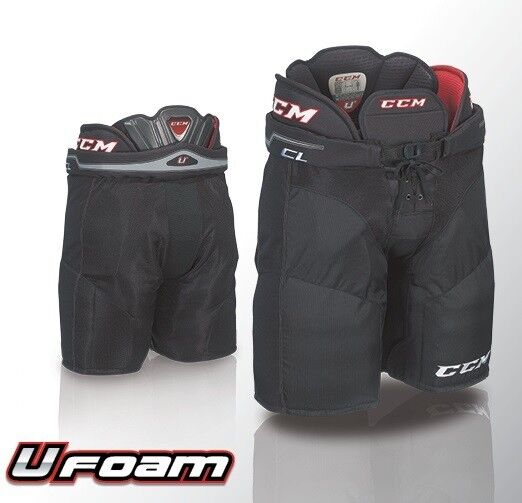 New CCM Crazy Light U+ CL ice hockey pants junior Xlarge XL navy waist 27"-29"