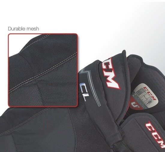 New CCM Crazy Light U+ CL ice hockey pants junior Xlarge XL navy waist 27"-29"