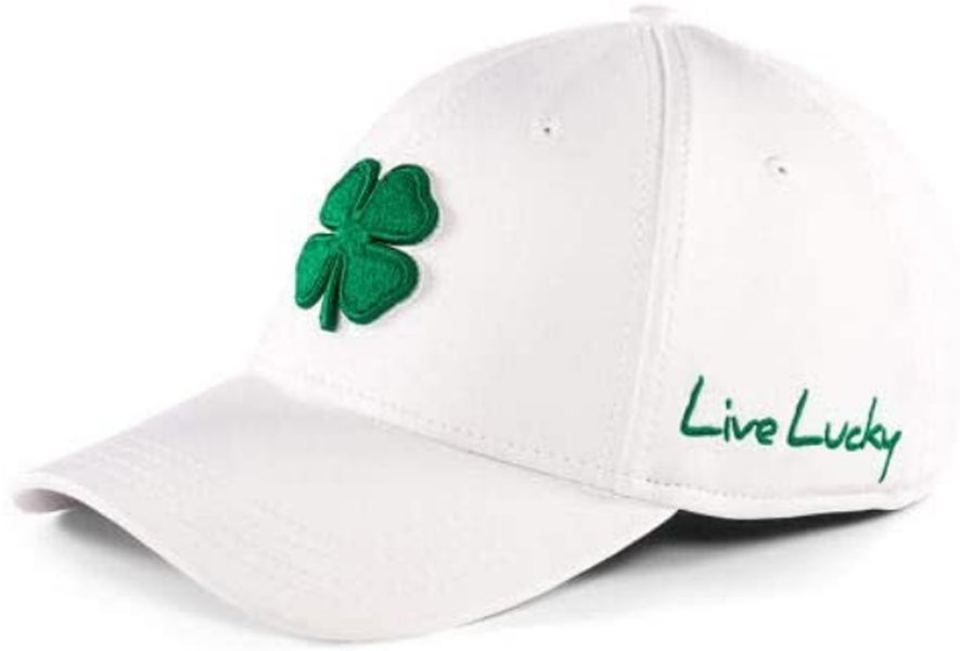 NEW Black Clover Live Lucky BC Style 16 White/Green Fitted L/XL Hat/Cap
