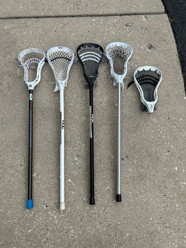 Lacrosse Sticks & Head Bundle