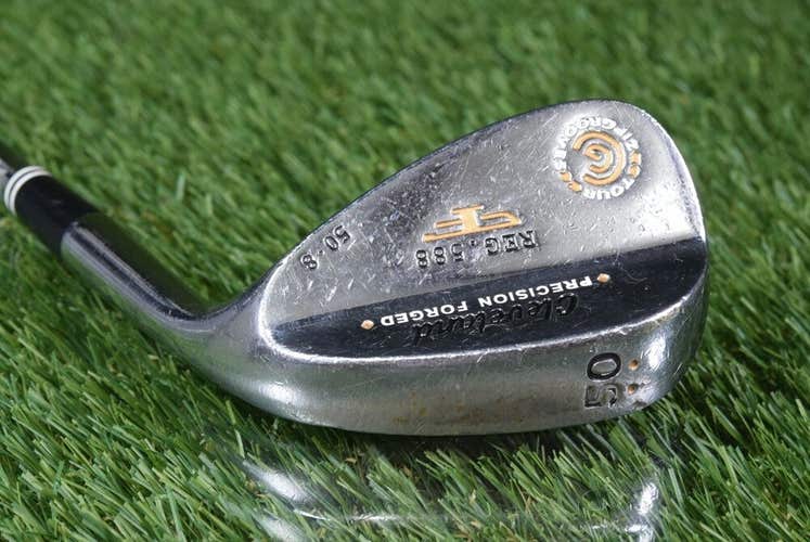 CLEVELAND PRECISION FORGED 50 ATTACK WEDGE W/ TOUR CONCEPT WEDGE FLEX SHAFT