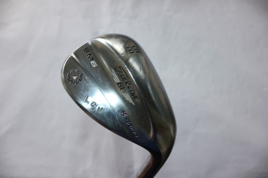 TITLEIST VOKEY SPIN MILLED SM6 TOUR CHROME 58° LOB WEDGE