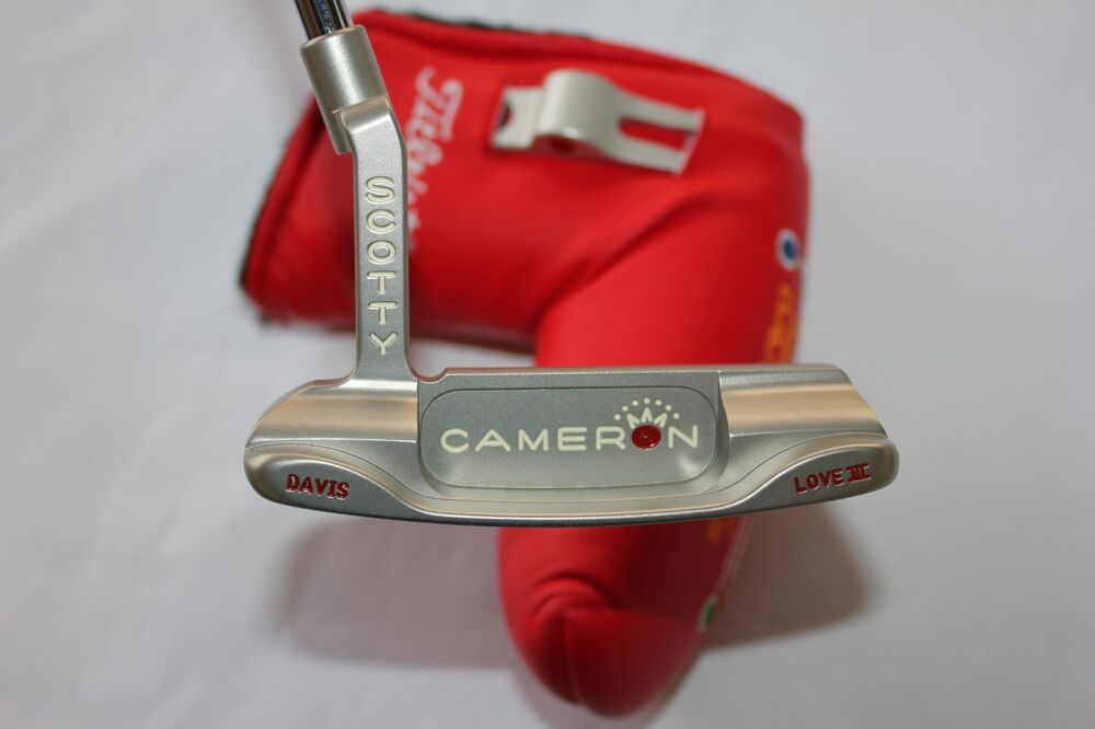 SCOTTY CAMERON STUDIO STAINLESS INSPIRED BY DAVIS LOVE III PUTTER - 35"