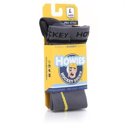 New Large Howies Hockey Pro Style Tall Hockey Skate Socks - Crew Length Skating Socks
