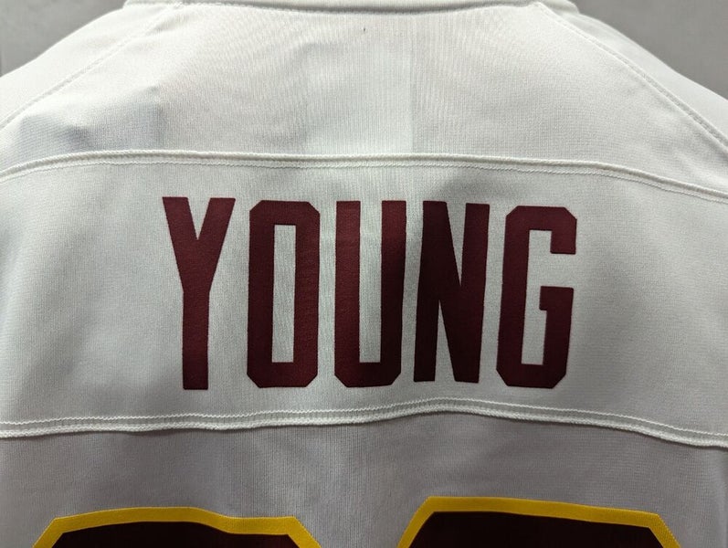 Men's Nike Chase Young White Washington Commanders Game Jersey