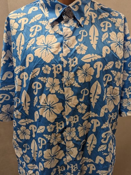 Philadelphia Phillies Hawaiian Shirt SGA XL MLB Blue