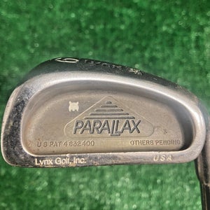 Lynx Parallax 9 Iron 44* Single Club RH Men's Stiff Steel ~36" Golf Pride Grip