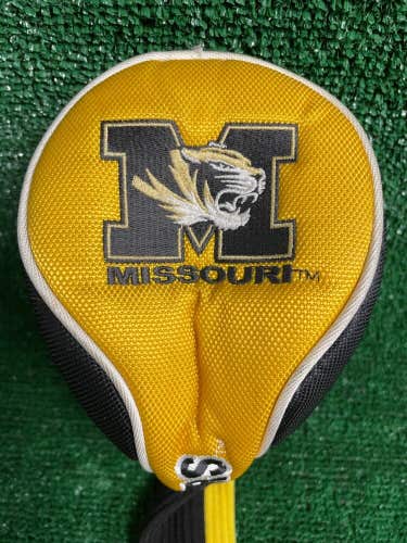 Missouri TIGERS Collegiate Logo Driver 1-Wood Head Cover With Sock (Fits 460cc)