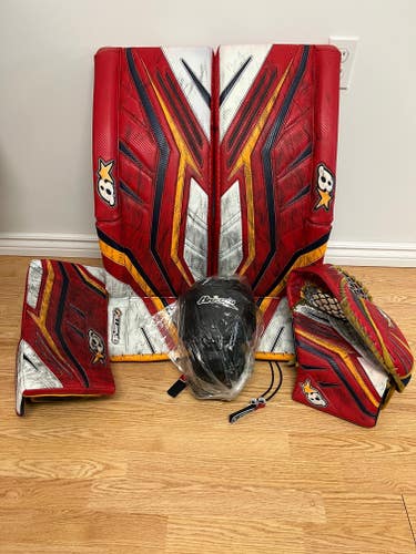 Brian's Custom G-Netik V Goalie Full Set Pro Spec 31" +1.5"