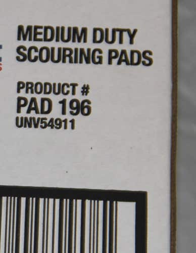20 pc  6x9  buffing pads medium duty
