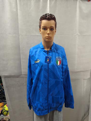 NWT Italy National Soccer Team Puma 2022-2023 Pre Match Windbreaker Jacket XL