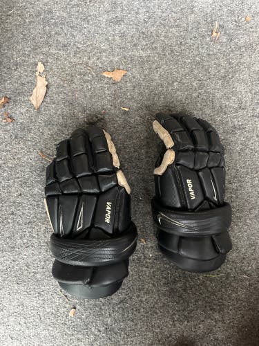 Used Player's Nike 11" Vapor Lacrosse Gloves