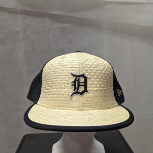 Detroit Tigers Wicker Front New Era 59fifty 7 3/4 MLB