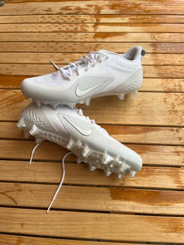 White New Size 10 (Women's 11) Low Top Alpha Huarache 8 Elite