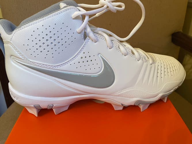 Brand New White Nike Alpha Huarache Baseball Cleats