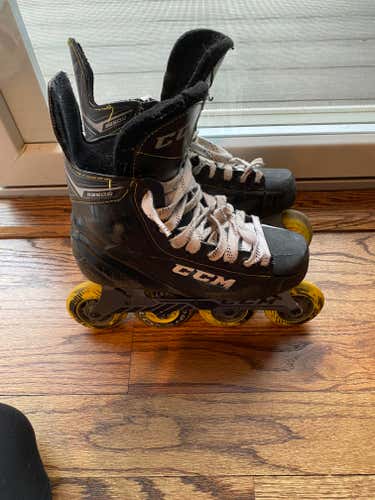 CCM Super Tacks 9350 Inline Skates Size 4- USED