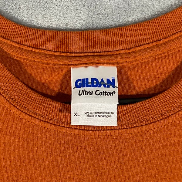 Gildan Men's T-Shirt - Yellow - XL
