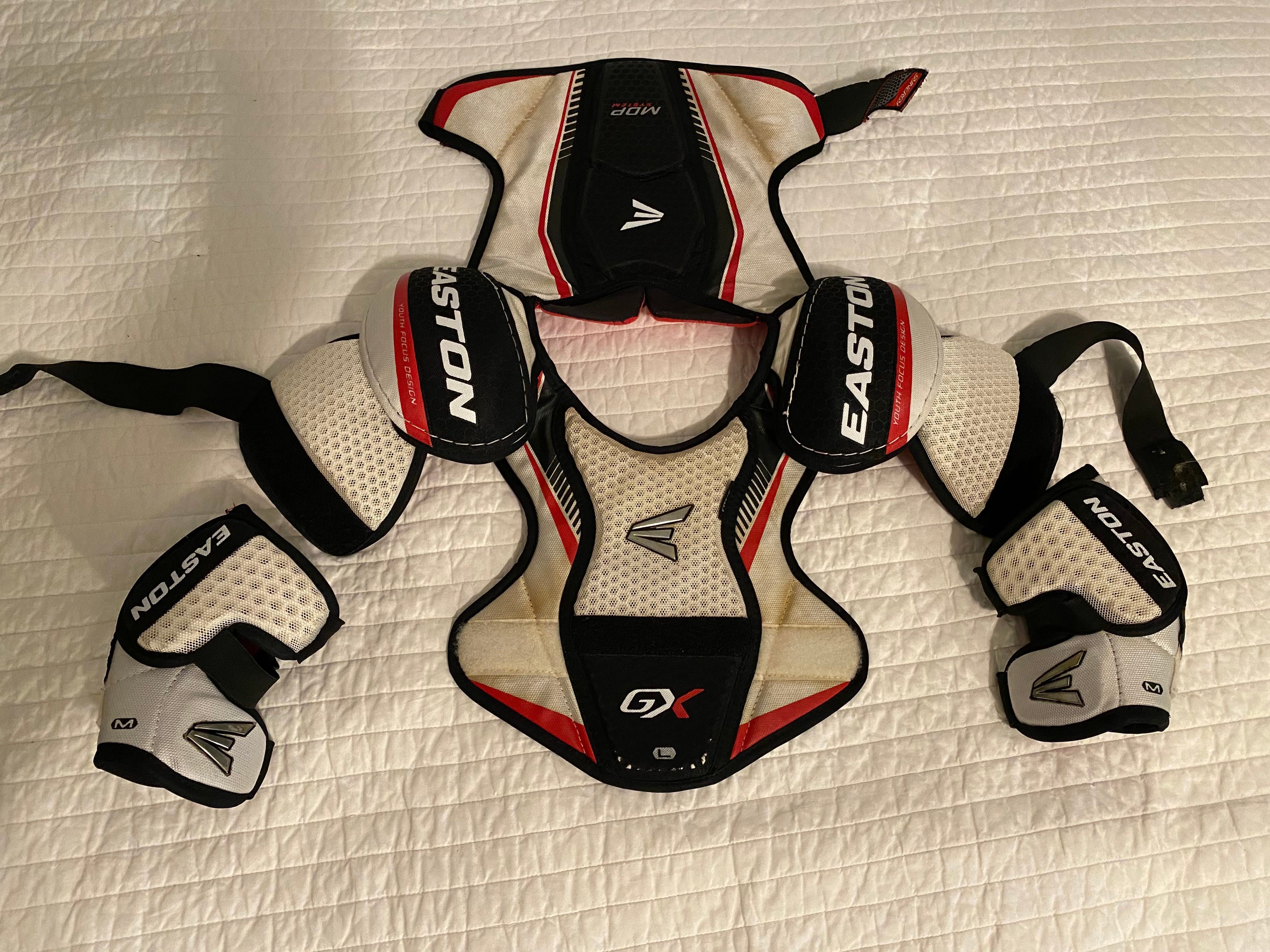 Easton Synergy EQ50 Shoulder Pads- Sr