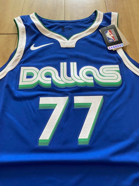 Luka Doncic Dallas Mavericks Nike Blue Jersey