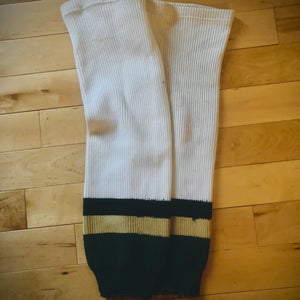 AK white Dallas cotton socks - L