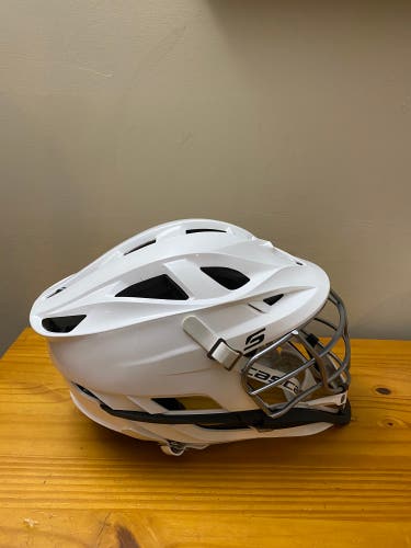 Cascade S Youth Lacrosse Helmet White