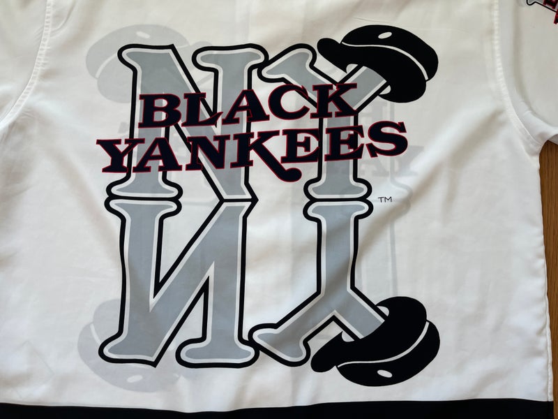 New York Black Yankees Mens L Negro League Baseball T-shirt Double Sided