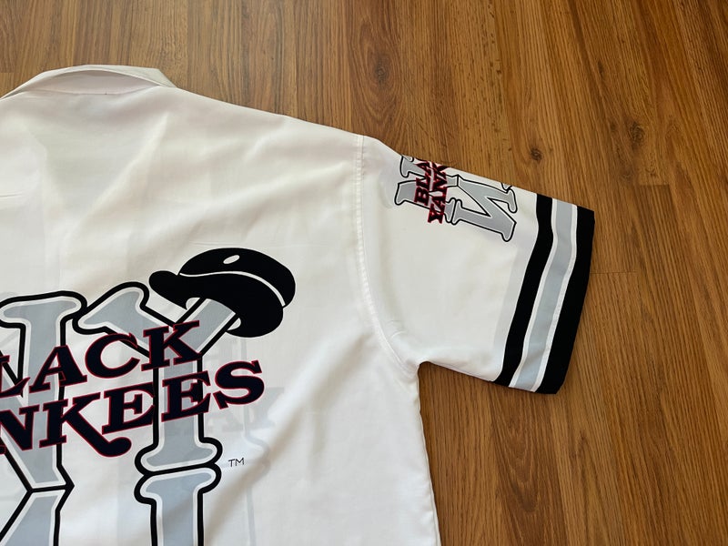 New York Black Yankees MLB BASEBALL NEGRO LEAGUE Size 2XL XXL Camp Shirt!