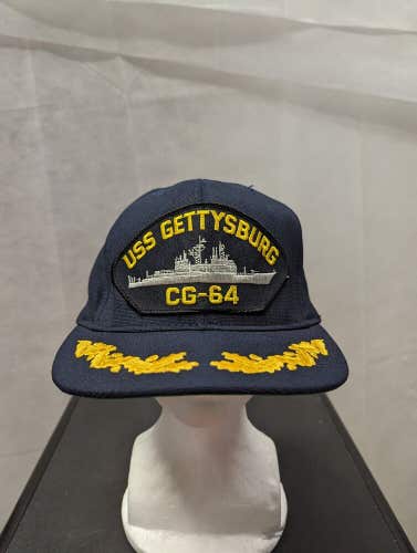 USS Gettysburg CG-64 Snapback Patch Hat